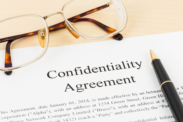 Confidentiality clauses
